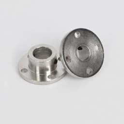 2/3/3.17/4/5/6/6.35/7/8/10/11/12/14mm Rigid Flange Coupling Motor Guide Shaft Coupler Connector With Jackscrew