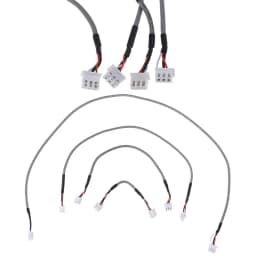 5x XH2.54 3P Audio Signal 2.0 Channel Shielding Input Cable For HiFi Amplifier