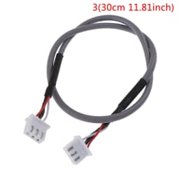 5x XH2.54 3P Audio Signal 2.0 Channel Shielding Input Cable For HiFi Amplifier