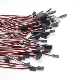 10Pcs 100mm 150mm 200mm 300mm 500mm Servo Lead Cable Extension Yextension Cord for RC Futaba JR Male to Female 15cm 30cm 50cm