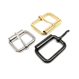 HZYUEGOU 5X High Quality Thickened Leather Hand Bag Backpack Strap Belt Dog Collar Chain Rectangle Ring Adjust Roller Pin Buckle