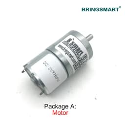 Wholesale JGA25-310 Mini Motor 3-12v Gear Motor 7-1818rpm DC Motor Low Noise Gearbox Printer High Torque Low Speed Motor
