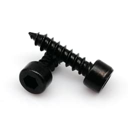 HZYUEGOU M2 M2.6 M3 M3.5 M4 M5 M6 Black Carbon Steel Allen Hex Hexagon Socket Cap Head Speaker Wood Self-tapping Screw