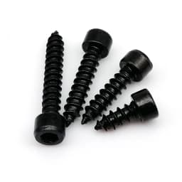 HZYUEGOU M2 M2.6 M3 M3.5 M4 M5 M6 Black Carbon Steel Allen Hex Hexagon Socket Cap Head Speaker Wood Self-tapping Screw