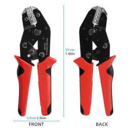 Wire Crimping Plier for JST PH 2.0mm,XH 2.5mm,VH 3.96mm,JWPS 4.0mm&Dupont Open Barrel Terminals Crimper SN-68B Crimping Tool