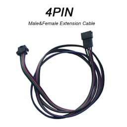 0.5m 1m 2m Male Female Extension Cable 2Pin 3Pin 4Pin 5Pin JST Wire Plug Connector Cable For WS2811 WS2812 RGBWW LED Strip Lig
