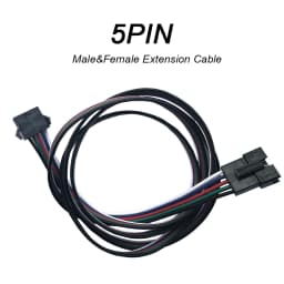 0.5m 1m 2m Male Female Extension Cable 2Pin 3Pin 4Pin 5Pin JST Wire Plug Connector Cable For WS2811 WS2812 RGBWW LED Strip Lig