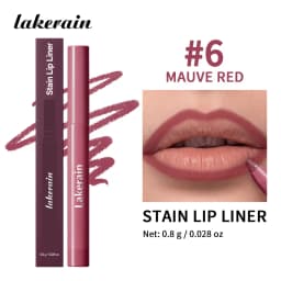 Cream Lip Liner Long Lasting Wear Waterproof Sweat-resistant Fast-setting Rich Pigmented Color Smooth Matte Texture Lip Liner
