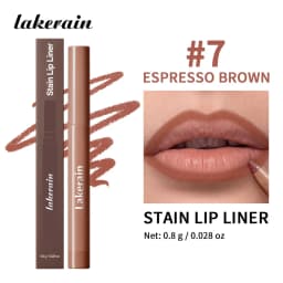 Cream Lip Liner Long Lasting Wear Waterproof Sweat-resistant Fast-setting Rich Pigmented Color Smooth Matte Texture Lip Liner