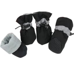 4pcs Antiskid Puppy Shoes Waterproof Winter Pet Dog Anti-slip Rain Snow Boots Footwear Thick Warm For Prewalkers Socks Booties