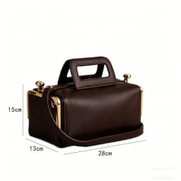 2027 New Women Underarm Shoulder Bag, Fashion Two Side Clamp Frame Kiss Lock Bag, Luxury Designer PU Leather Handbag Purse Ins