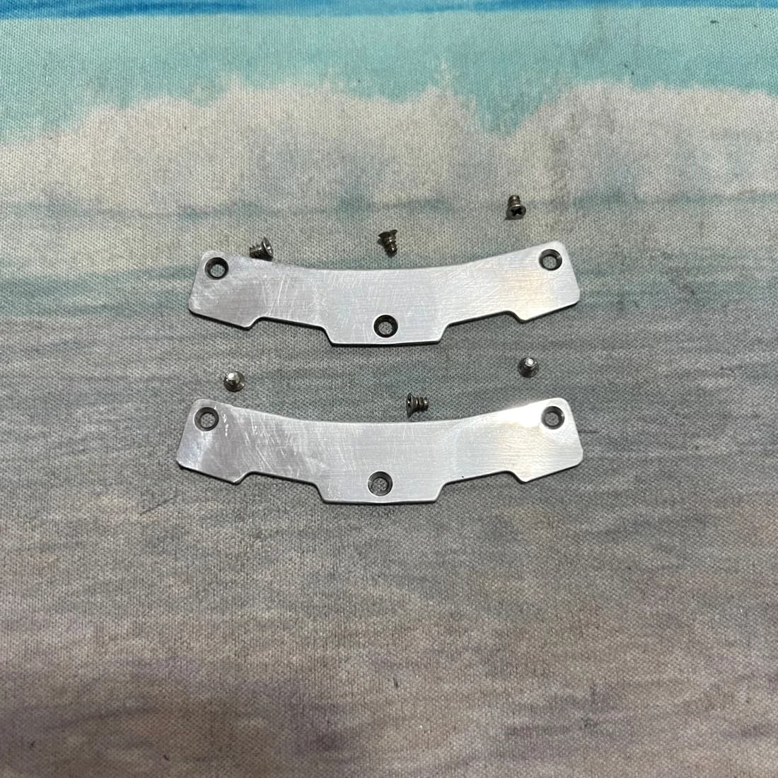 Steel Plate for Garmin Vector 3 3s Power Meter Pedal Gaskets Replacement Accessories Parts