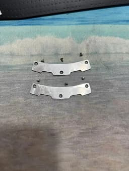 Steel Plate for Garmin Vector 3 3s Power Meter Pedal Gaskets Replacement Accessories Parts
