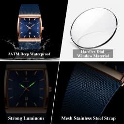 POEDAGAR Top Casual Men's Clock Luminous Waterproof Stainless Steel Man Watch Date Quartz Business Fashion Watches For Men Reloj