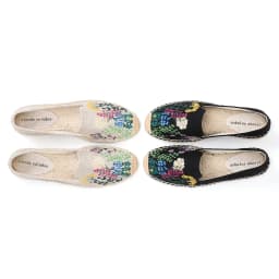 Espadrilles Women's Casual Flats Shoes with Embroidered Hemp Flat Platform, Round Toe Spring/Autumn Comfortable