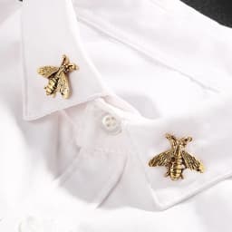 Bee Brooch Pins For Men Women Retro Cute Small Bee Insect Brooch Broach Needle Accessories Party Jewelry