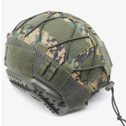 Tactical Helmet Cover Camo FAST Airsoft High-cut Helmet Cloth Hunting Shooting Helmet Accessories with Elastic Cord