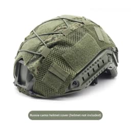 Tactical Helmet Cover Camo FAST Airsoft High-cut Helmet Cloth Hunting Shooting Helmet Accessories with Elastic Cord