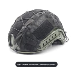 Tactical Helmet Cover Camo FAST Airsoft High-cut Helmet Cloth Hunting Shooting Helmet Accessories with Elastic Cord