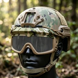 Tactical Glasses 2 Modes Airsoft Goggles Riding Eye Protection for Hiking Paintball Hunting Shooting Eyewear for FAST Helmets