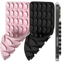 1-3pcs Double Sided Silicone Suction Cup Phone Case Detachable Stand Anti-Slip Mobile Phone Fixed Pad For Hands-Free Selfies