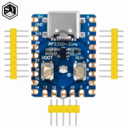 1~10PCS RP2350-Zero Mini Development Board RP2350 Based on Raspberry Pi RP2350A Dual-Core Built-in 520KB 4MB Flash Type-c USB