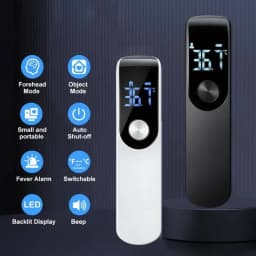 Rechargeable Fingertip Pulse Oximeter Medical Oximeter Strap Lanyard Blood Oxygen Saturation Monitor Digital LED Display Child