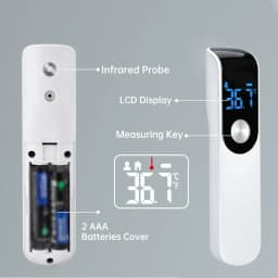 Rechargeable Fingertip Pulse Oximeter Medical Oximeter Strap Lanyard Blood Oxygen Saturation Monitor Digital LED Display Child