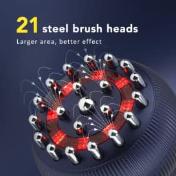 9 Gears Electric Meridian Brush Body Massager Gua Sha Microcurrent Hot Compress Scraping for Slimming And Relaxation