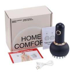 9 Gears Electric Meridian Brush Body Massager Gua Sha Microcurrent Hot Compress Scraping for Slimming And Relaxation
