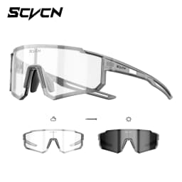 SCVCN Photochromic Sunglasses Outdoor Sports Bike Cycling Glasses Man MTB Climbing Glasses Women Driving Bicycle Eyewear New