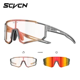 SCVCN Photochromic Sunglasses Outdoor Sports Bike Cycling Glasses Man MTB Climbing Glasses Women Driving Bicycle Eyewear New