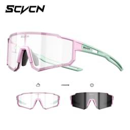 SCVCN Photochromic Sunglasses Outdoor Sports Bike Cycling Glasses Man MTB Climbing Glasses Women Driving Bicycle Eyewear New
