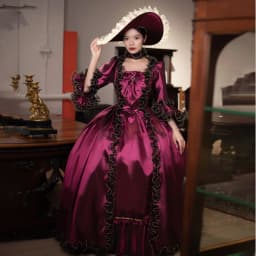Rococo Baroque Marie Antoinette Ball Gown 18th Century Renaissance Historical Period Victorian Dress for Women