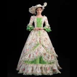 Rococo Baroque Marie Antoinette Ball Gown 18th Century Renaissance Historical Period Victorian Dress for Women