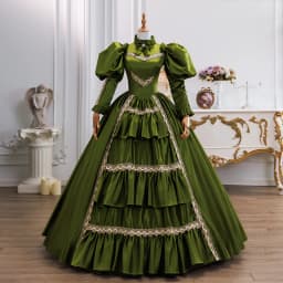 Customized Women Halloween Party Fantasy Dress Renaissance Victorian Historical Masquerade Dresses