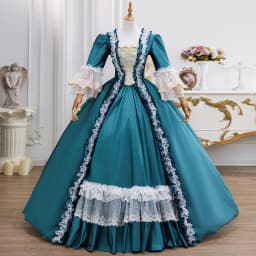 Customized Women Halloween Party Fantasy Dress Renaissance Victorian Historical Masquerade Dresses