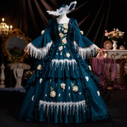 17th Century Historical Period Victorian Ball Gown Marie Antoinette Masquerade Dresses