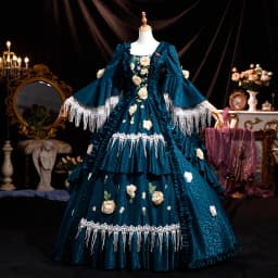 17th Century Historical Period Victorian Ball Gown Marie Antoinette Masquerade Dresses