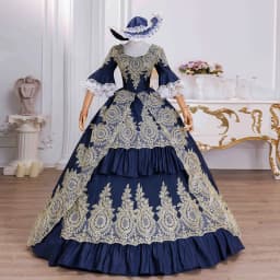 17th Century Historical Period Victorian Ball Gown Marie Antoinette Masquerade Dresses