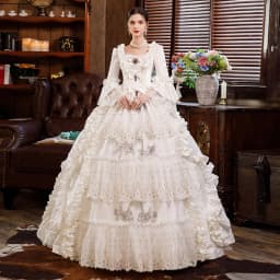 17th Century Historical Period Victorian Ball Gown Marie Antoinette Masquerade Dresses