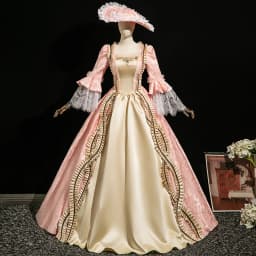 17th Century Historical Period Victorian Ball Gown Marie Antoinette Masquerade Dresses