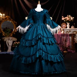 17th Century Historical Period Victorian Ball Gown Marie Antoinette Masquerade Dresses