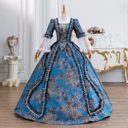 17th Century Historical Period Victorian Ball Gown Marie Antoinette Masquerade Dresses