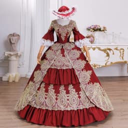 17th Century Historical Period Victorian Ball Gown Marie Antoinette Masquerade Dresses