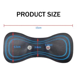 Electric Neck Massager EMS Muscle Massage Stimulator Hip Exerciser Replacement Tens Body Massager Patch Mini Device