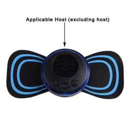 Electric Neck Massager EMS Muscle Massage Stimulator Hip Exerciser Replacement Tens Body Massager Patch Mini Device