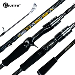 MAXIMUS Lure Fishing Rods 1.8m 2.1m 2.4m 2.7m 3.0m 30T Carbon Spinning Baitcasting Big Guide Travel Casting 3-35g L/M/MH BIUTIFU