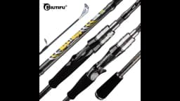 MAXIMUS Lure Fishing Rods 1.8m 2.1m 2.4m 2.7m 3.0m 30T Carbon Spinning Baitcasting Big Guide Travel Casting 3-35g L/M/MH BIUTIFU