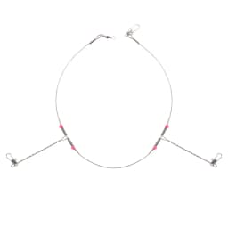 10 Pcs Fishing Wire Trace Stainless Leader Trace With Snap Nylon Coated Stainless Steel Fishing Accessories
